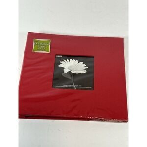 Pioneer E-Z Load 8 x 8 Memory Book Acid Free 20 Top Loading Pages NEW Red